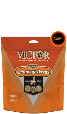 Victor Crunchy Dog Treats with Turkey Meal