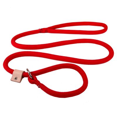 Red Round Braided Rope Slip Lead