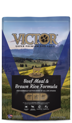 Victor Beef Meal & Brown Rice 40lb Damaged 5% Off