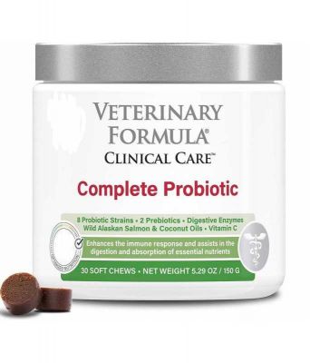 SynergyLabs VFCC Complete Probiotic Dog Supplement 30 Count