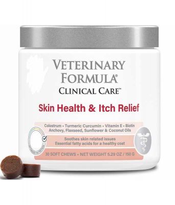 SynergyLabs VFCC Skin Health & Itch Relief Dog Supplement 30 Count