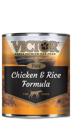 Victor Dog Chicken and Rice Formula Pâté